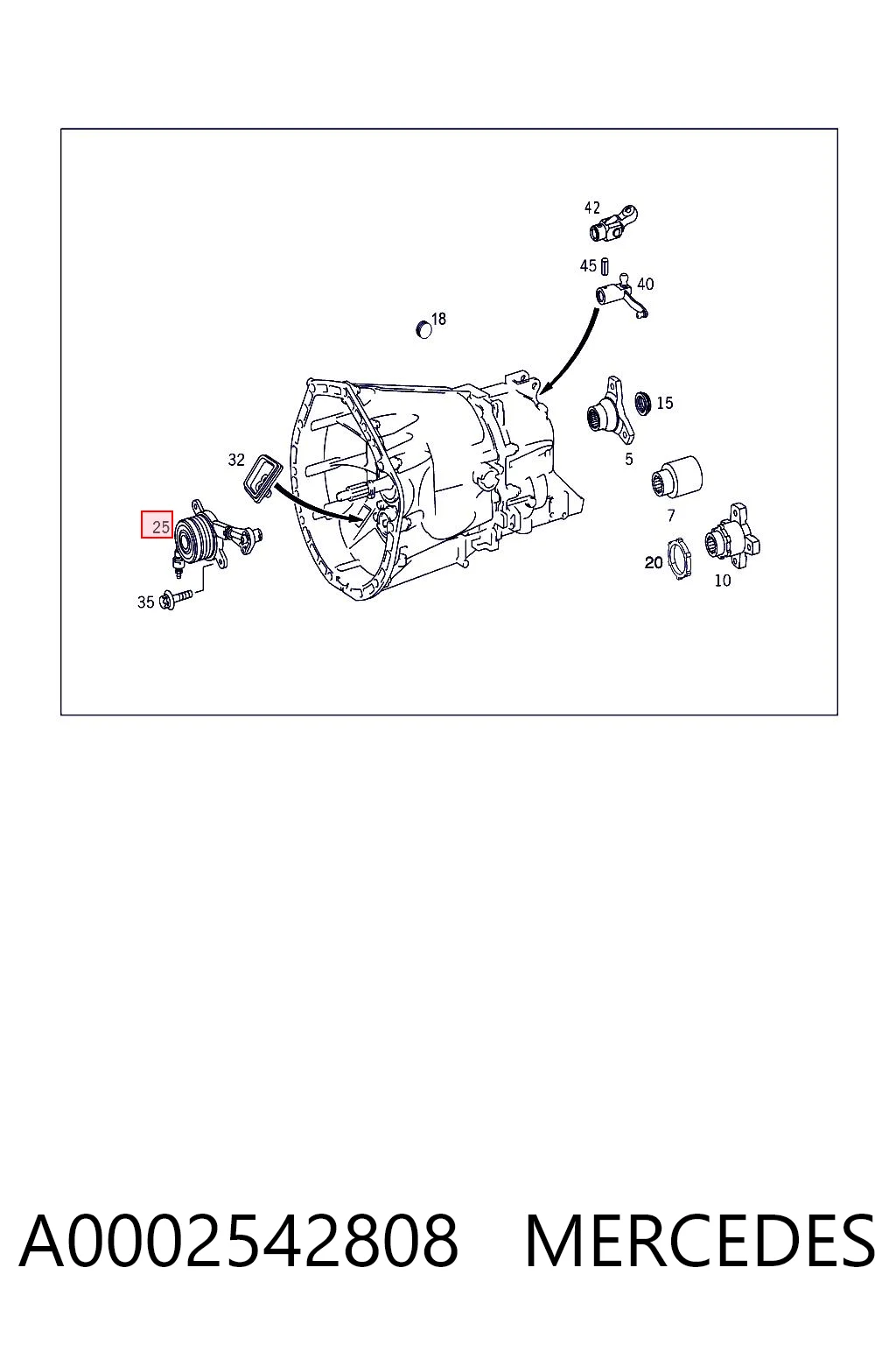 A0002542808 Mercedes