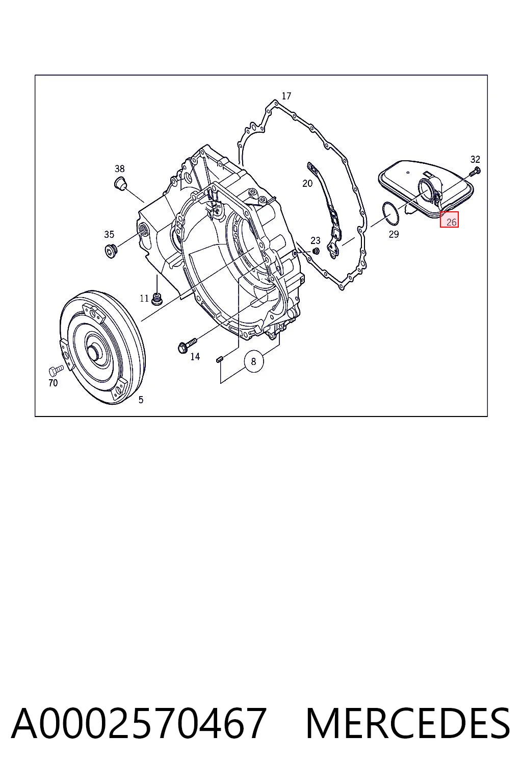 A0002570467 Mercedes