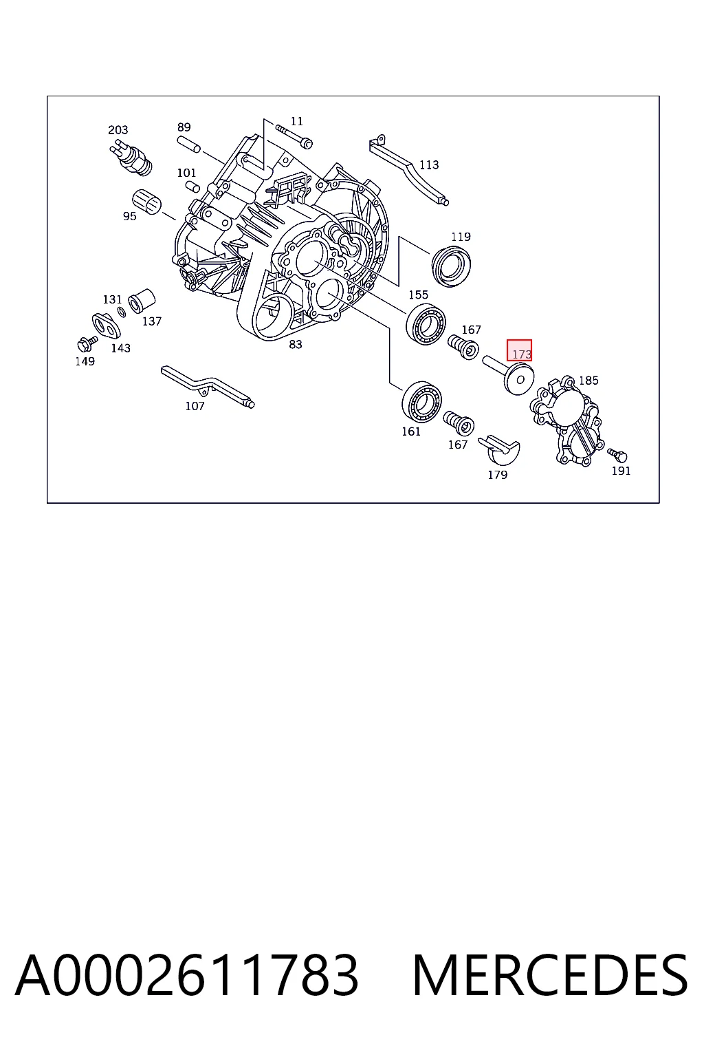 A0002611783 Mercedes