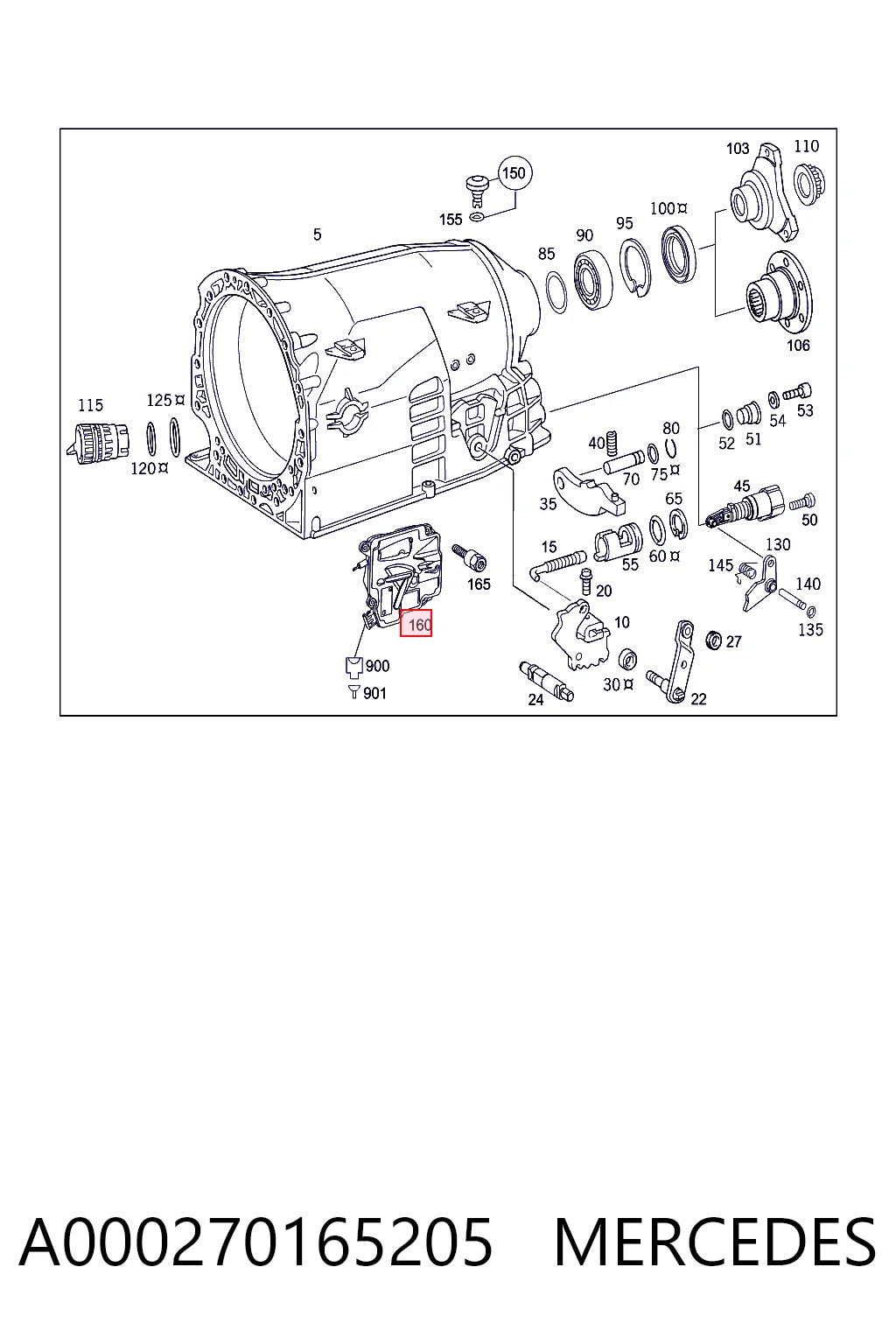 A000270165205 Mercedes
