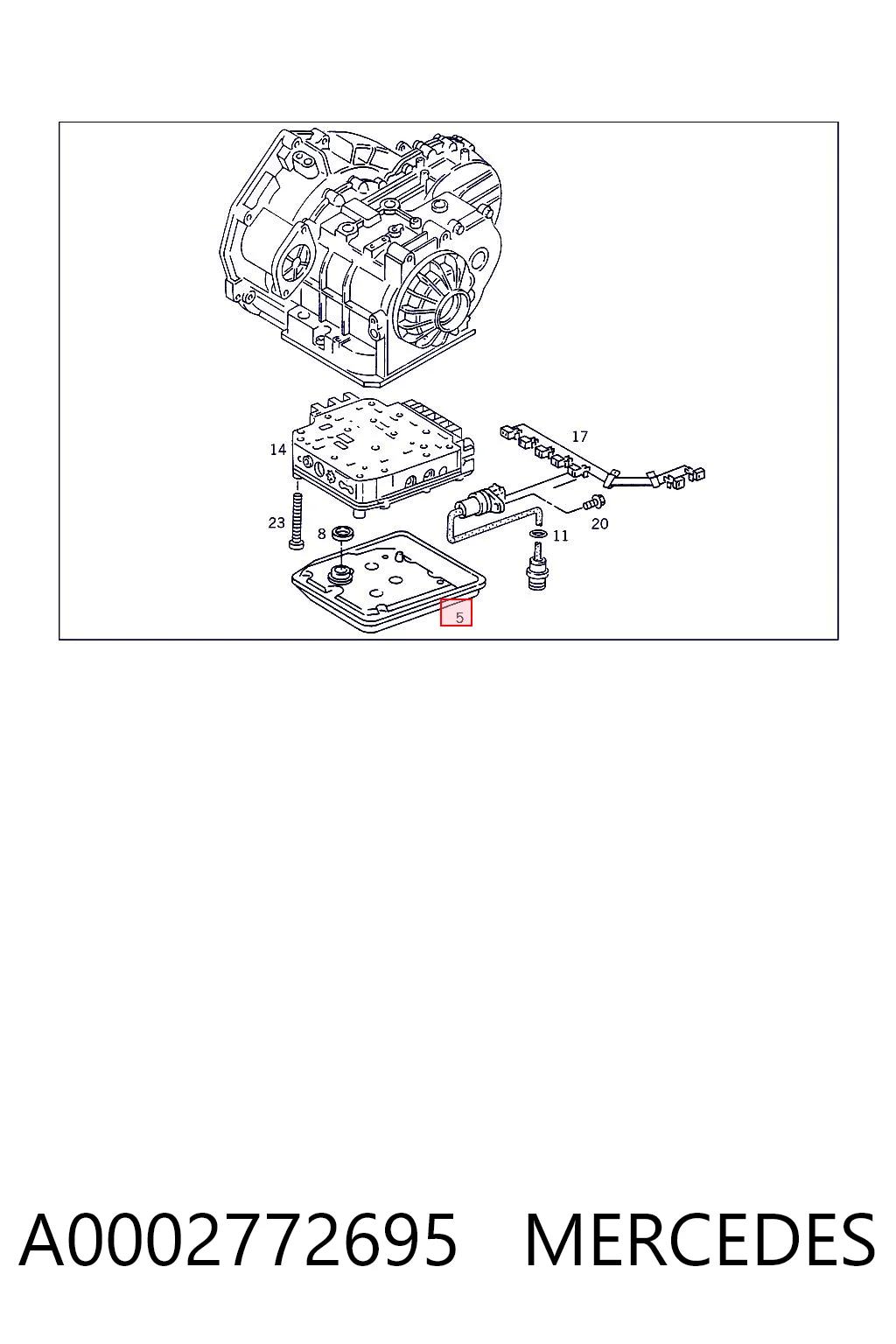 A0002772695 Mercedes
