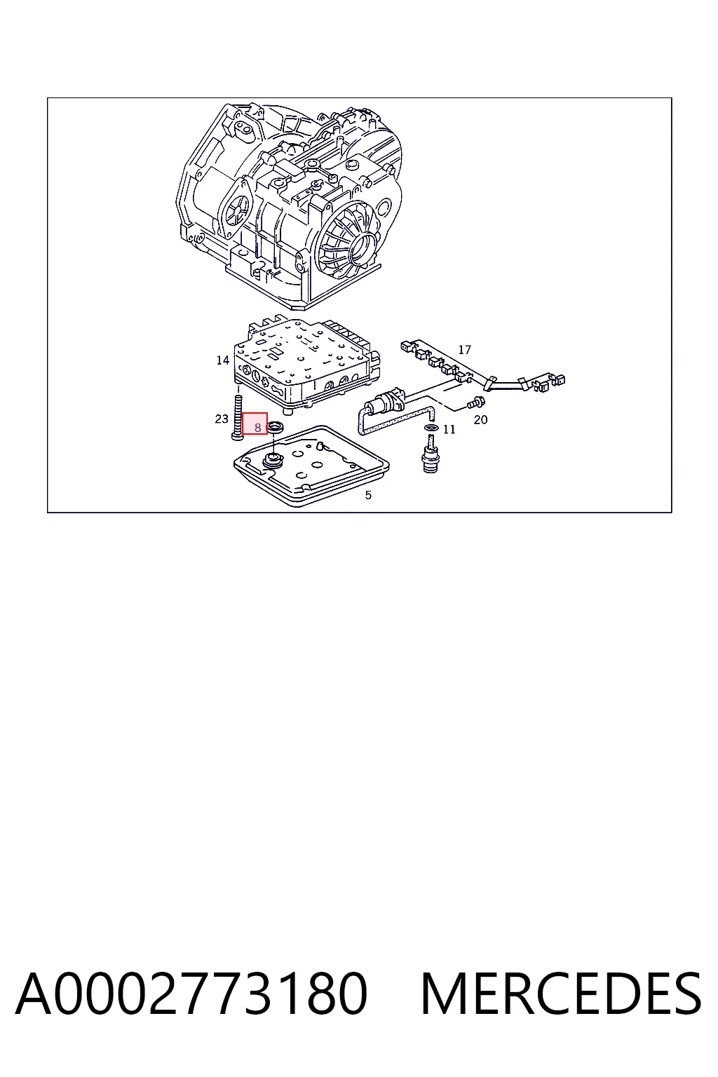 A0002773180 Mercedes