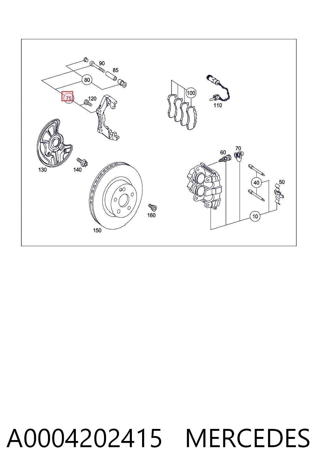 A0004202415 Mercedes