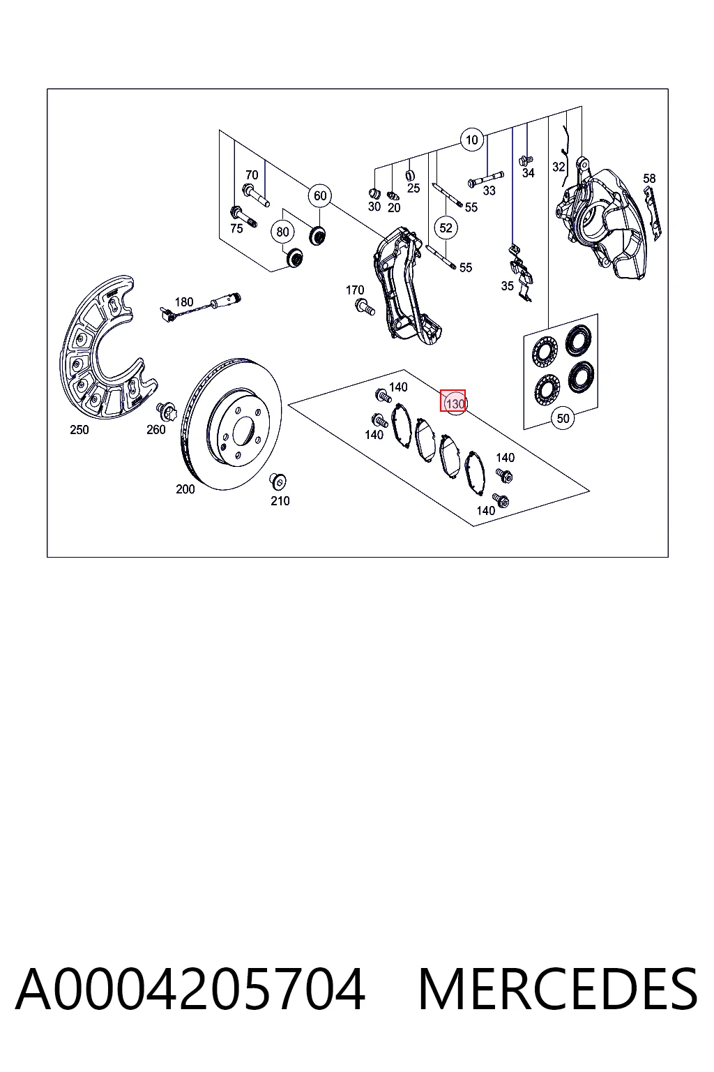 A0004205704 Mercedes