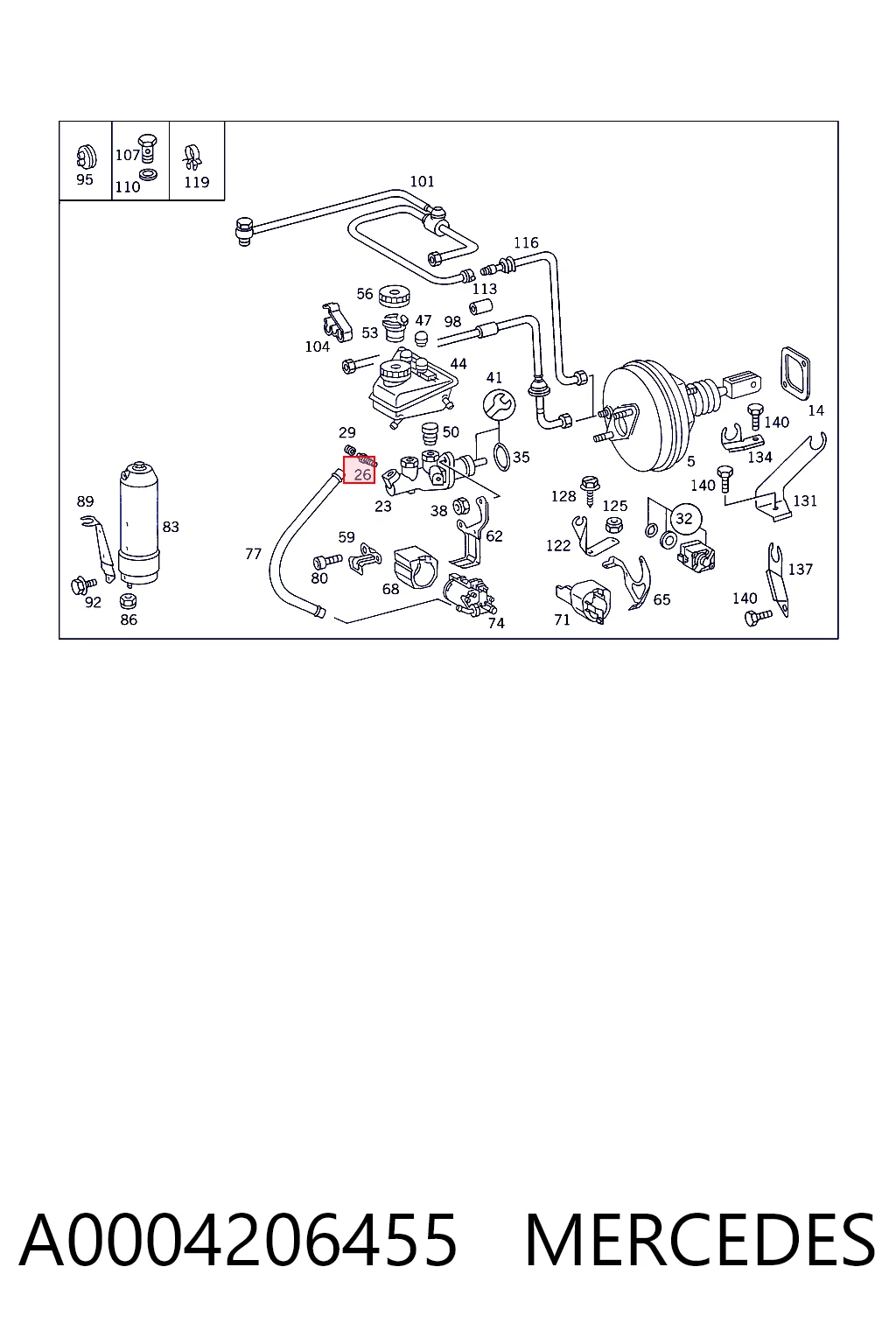 A0004206455 Mercedes