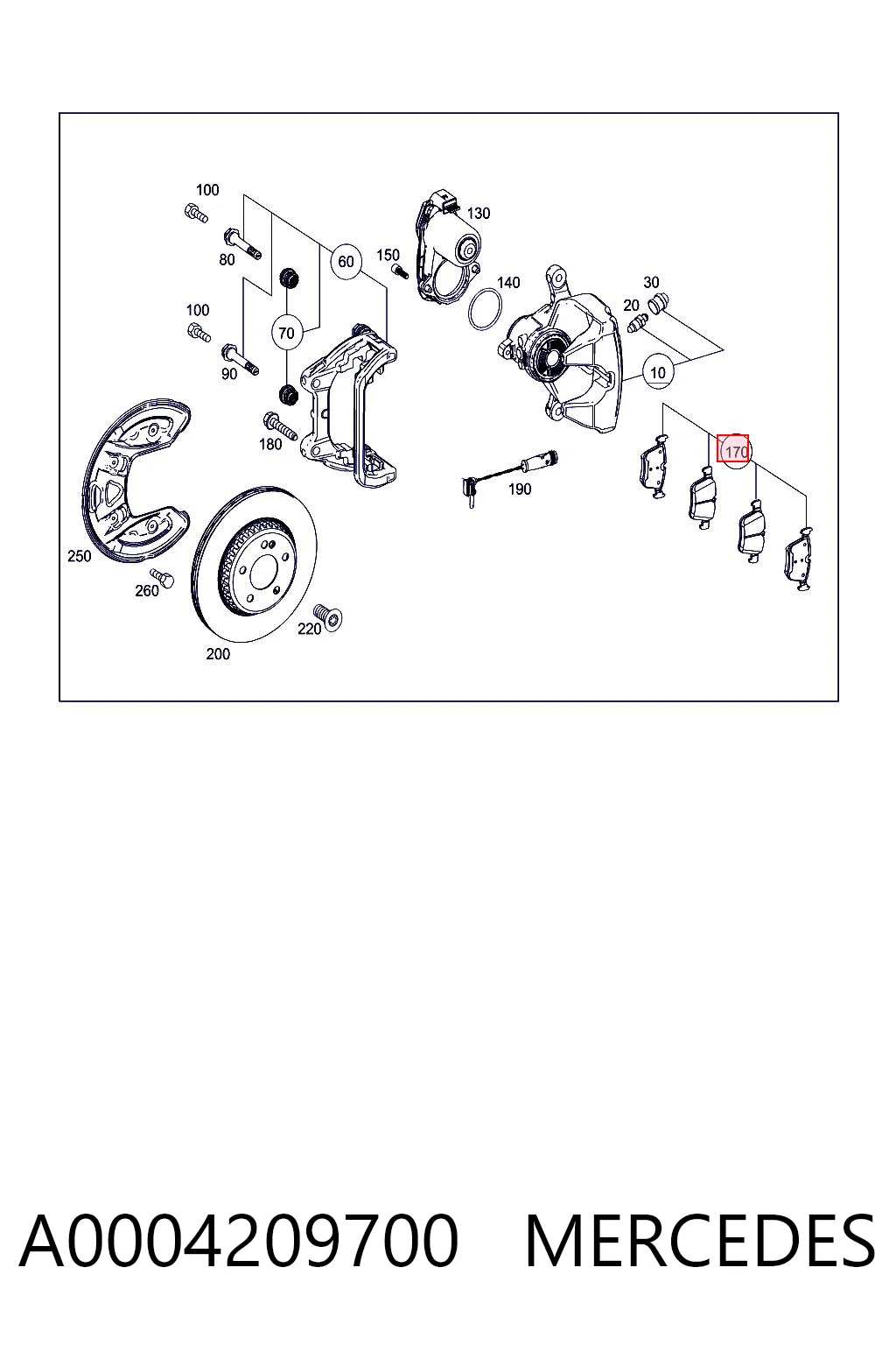 A0004209700 Mercedes