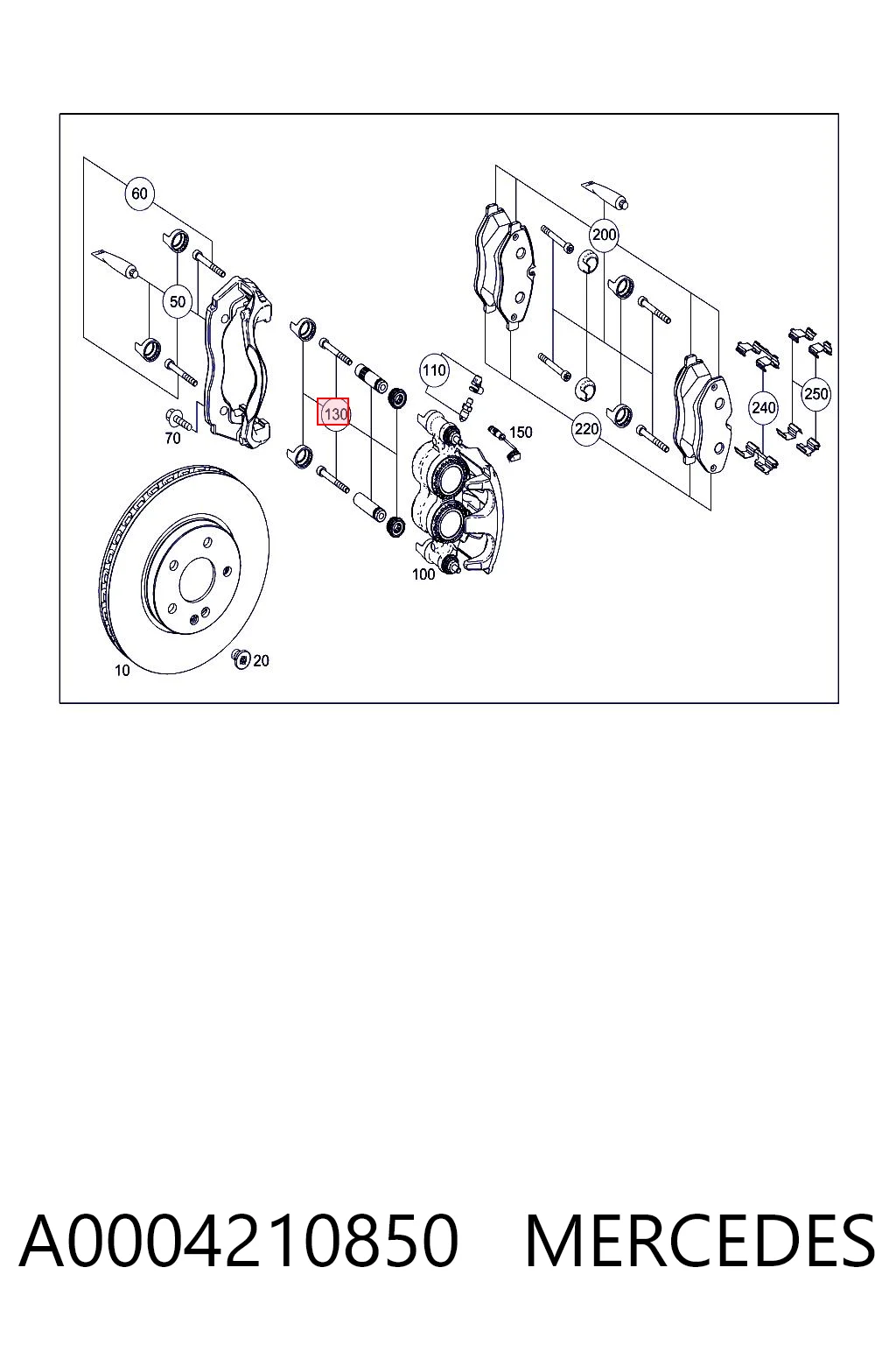 A0004210850 Mercedes