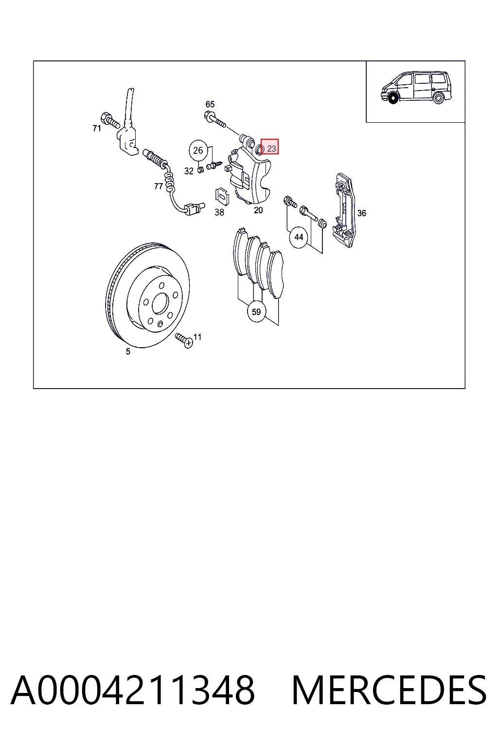 A0004211348 Mercedes