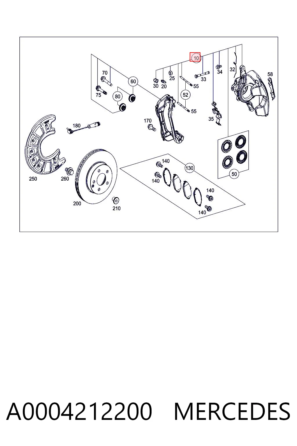 A0004212200 Mercedes