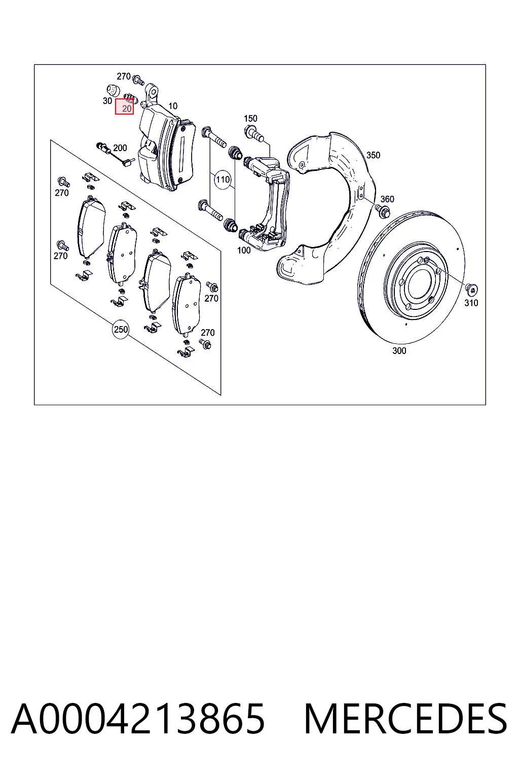 A0004213865 Mercedes