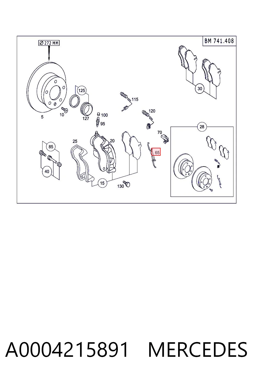A0004215891 Mercedes