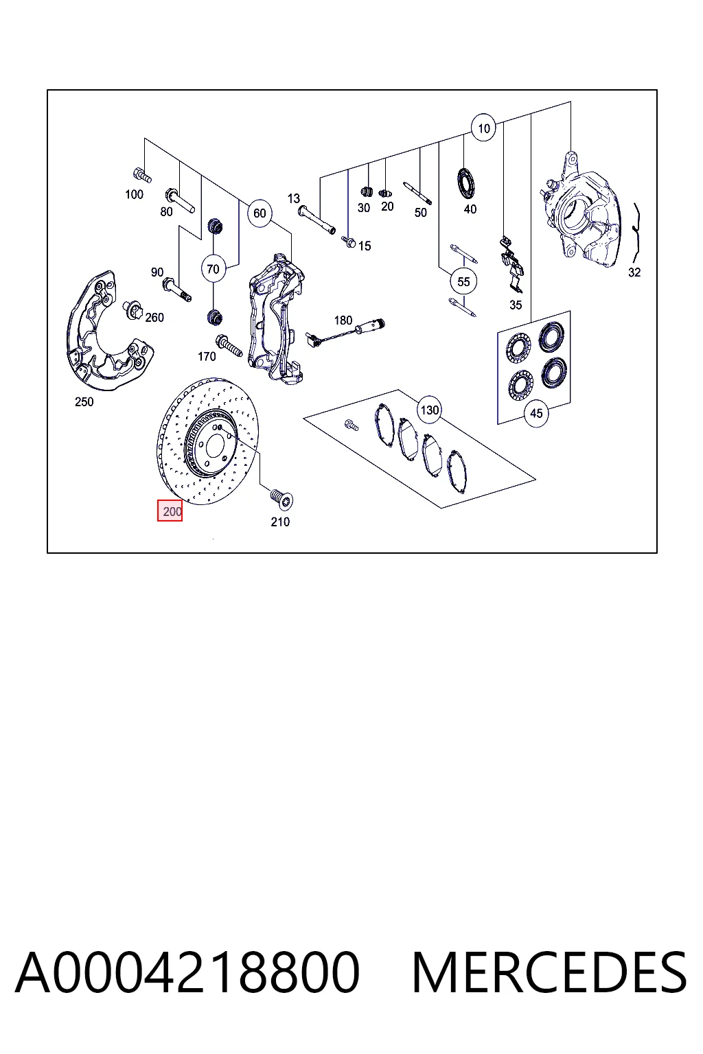 A0004218800 Mercedes