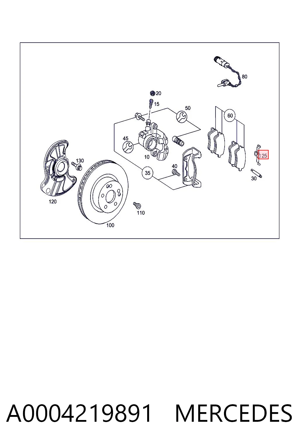 A0004219891 Mercedes