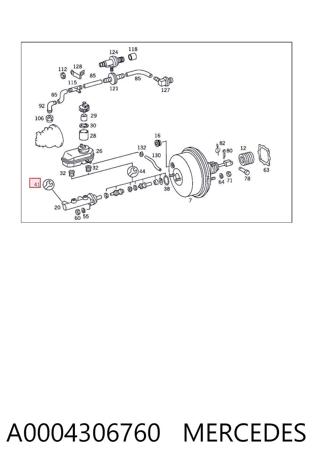 A0004306760 Mercedes