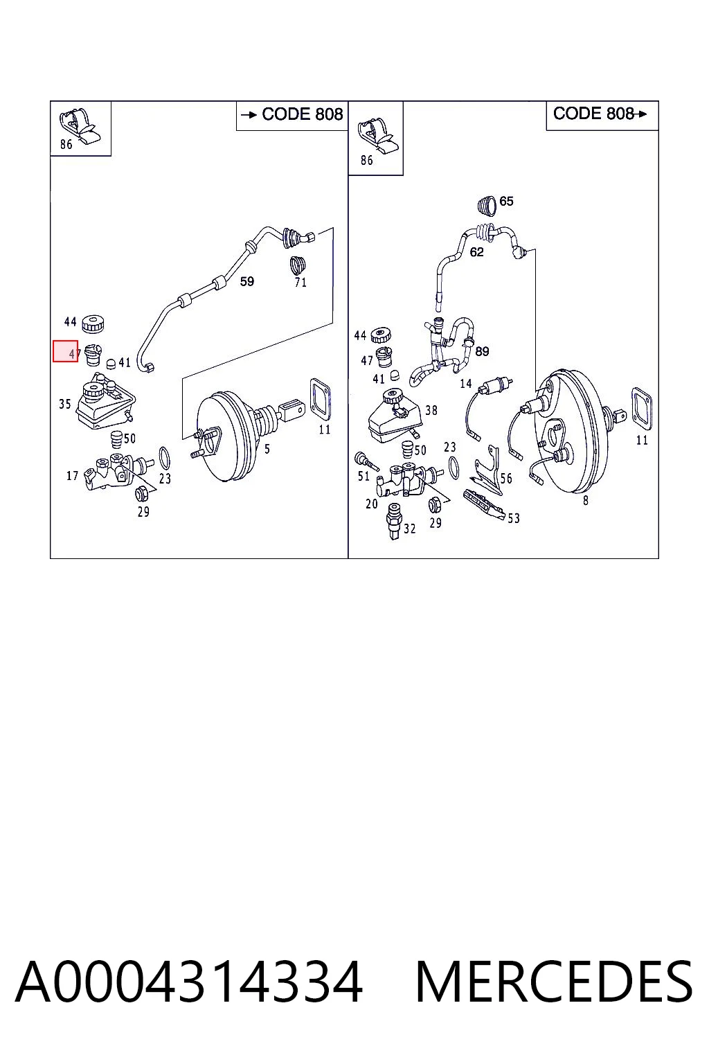 A0004314334 Mercedes