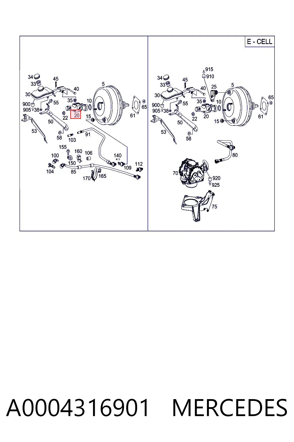 A0004316901 Mercedes