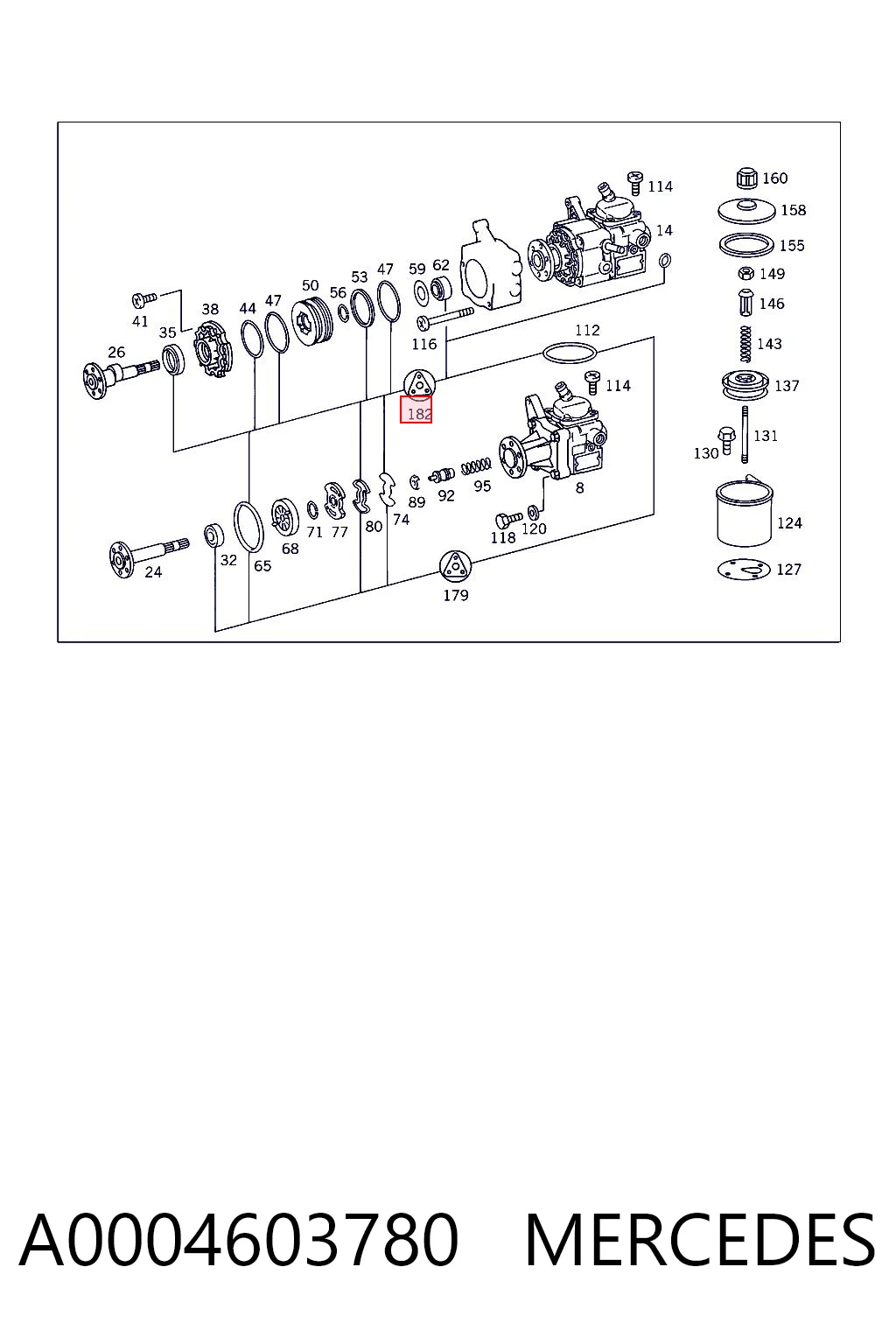 A0004603780 Mercedes