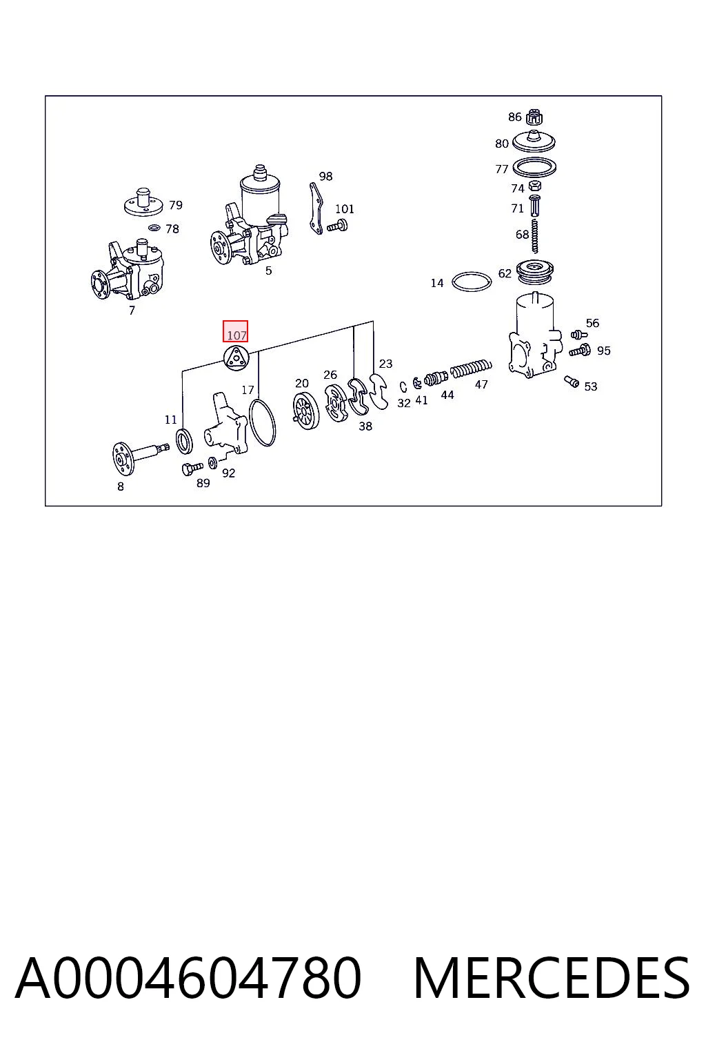 A0004604780 Mercedes