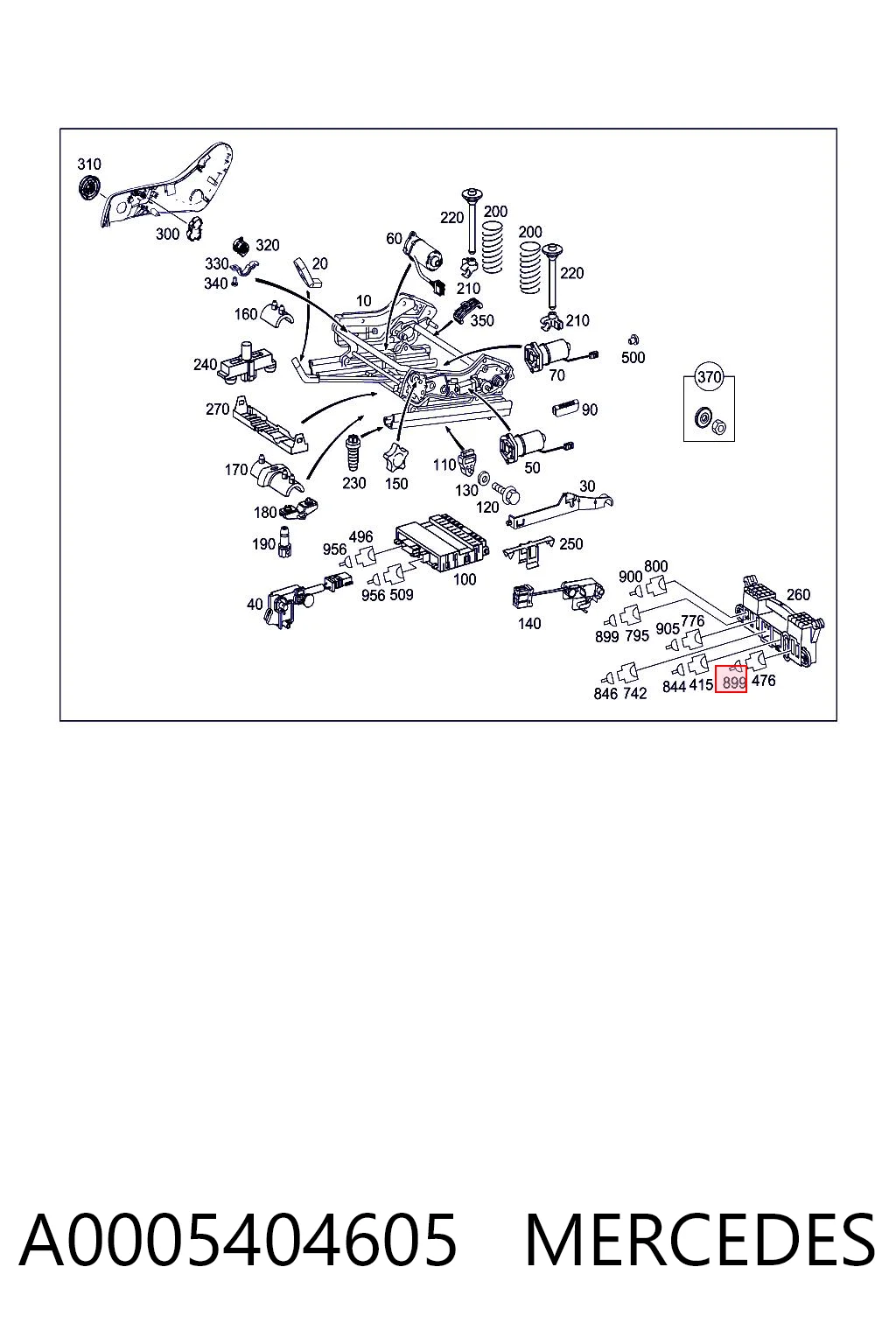 A0005404605 Mercedes