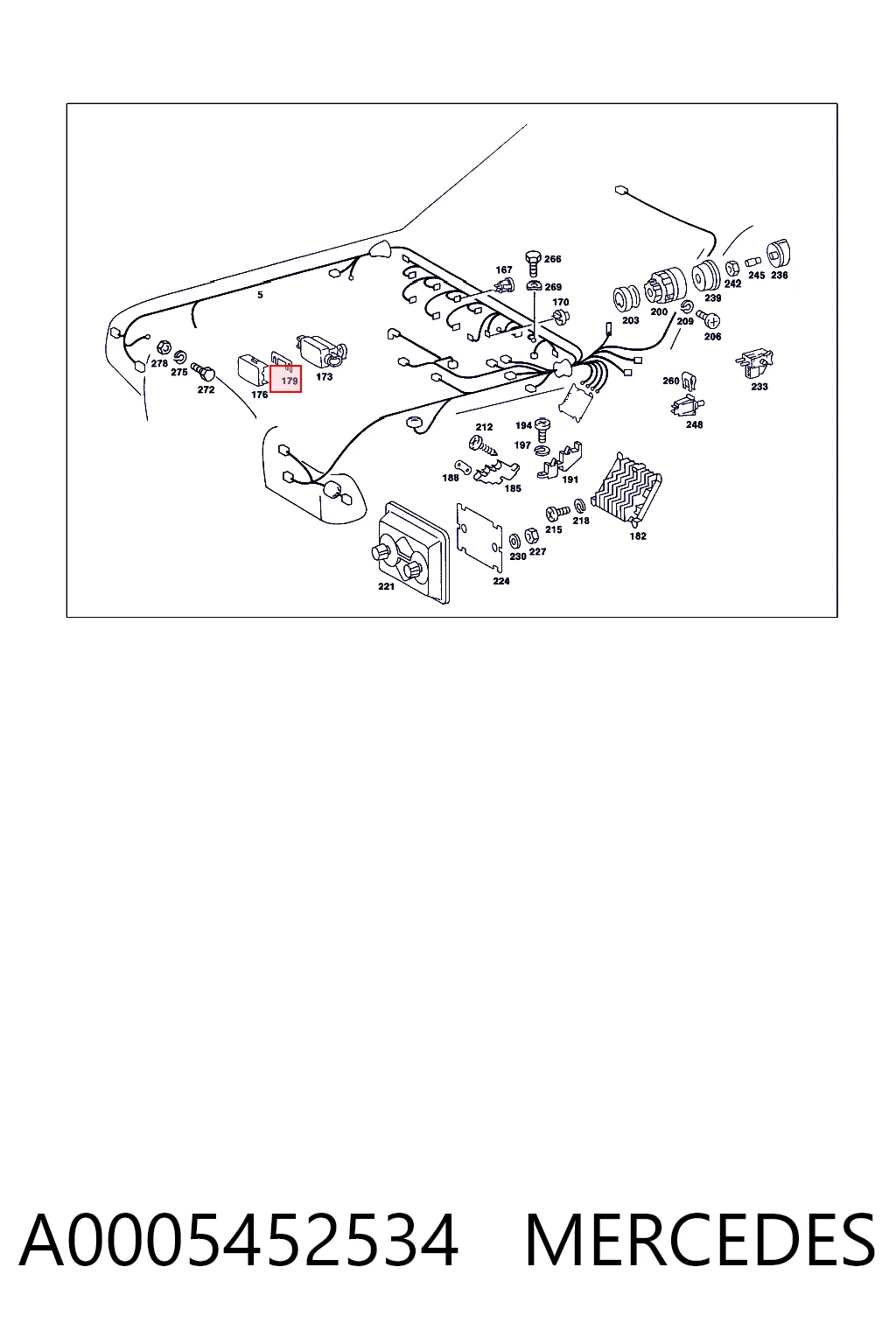 A0005452534 Mercedes