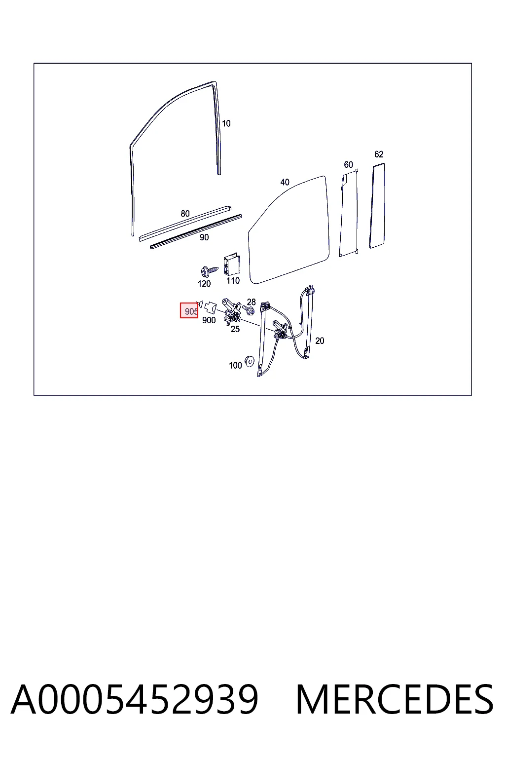 A0005452939 Mercedes