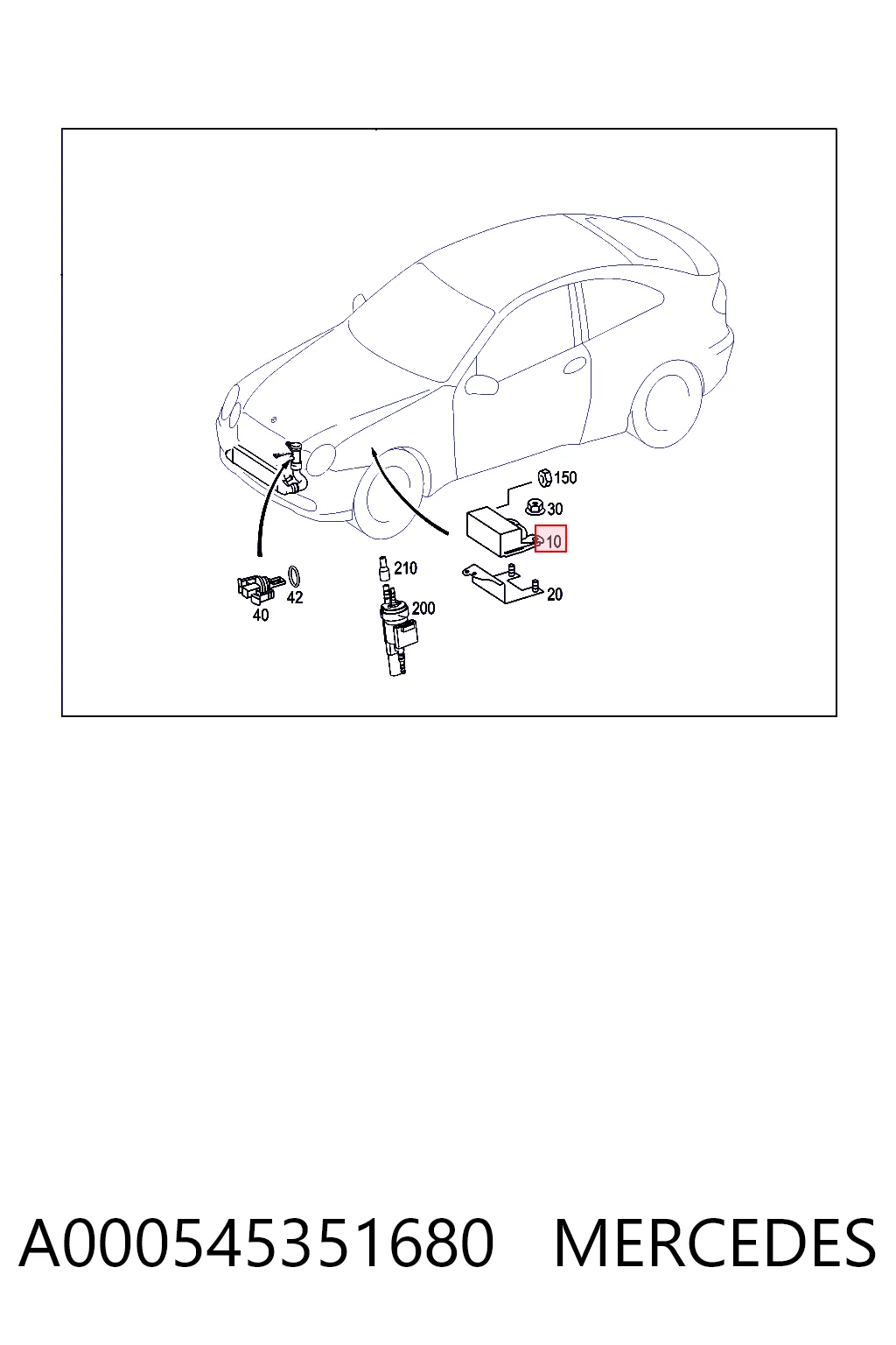 A000545351680 Mercedes