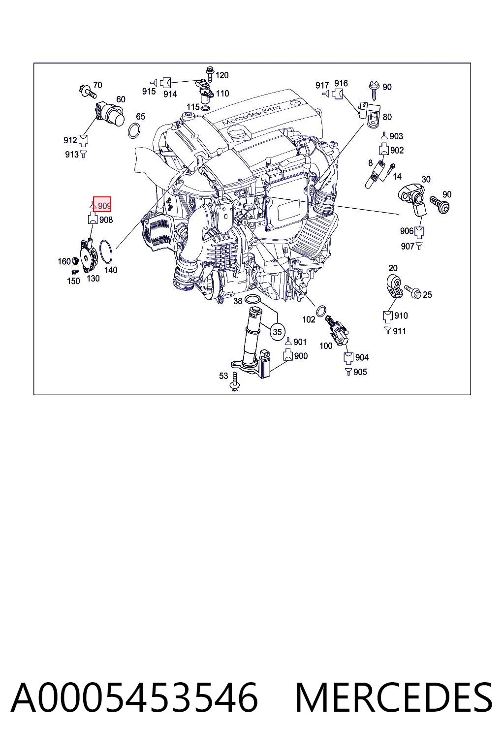 A0005453546 Mercedes