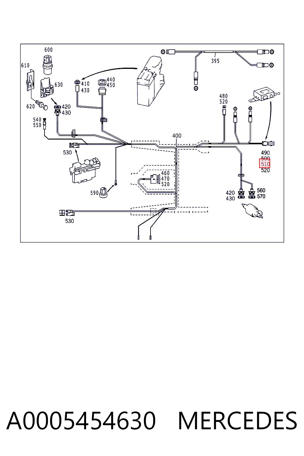 A0005454630 Mercedes