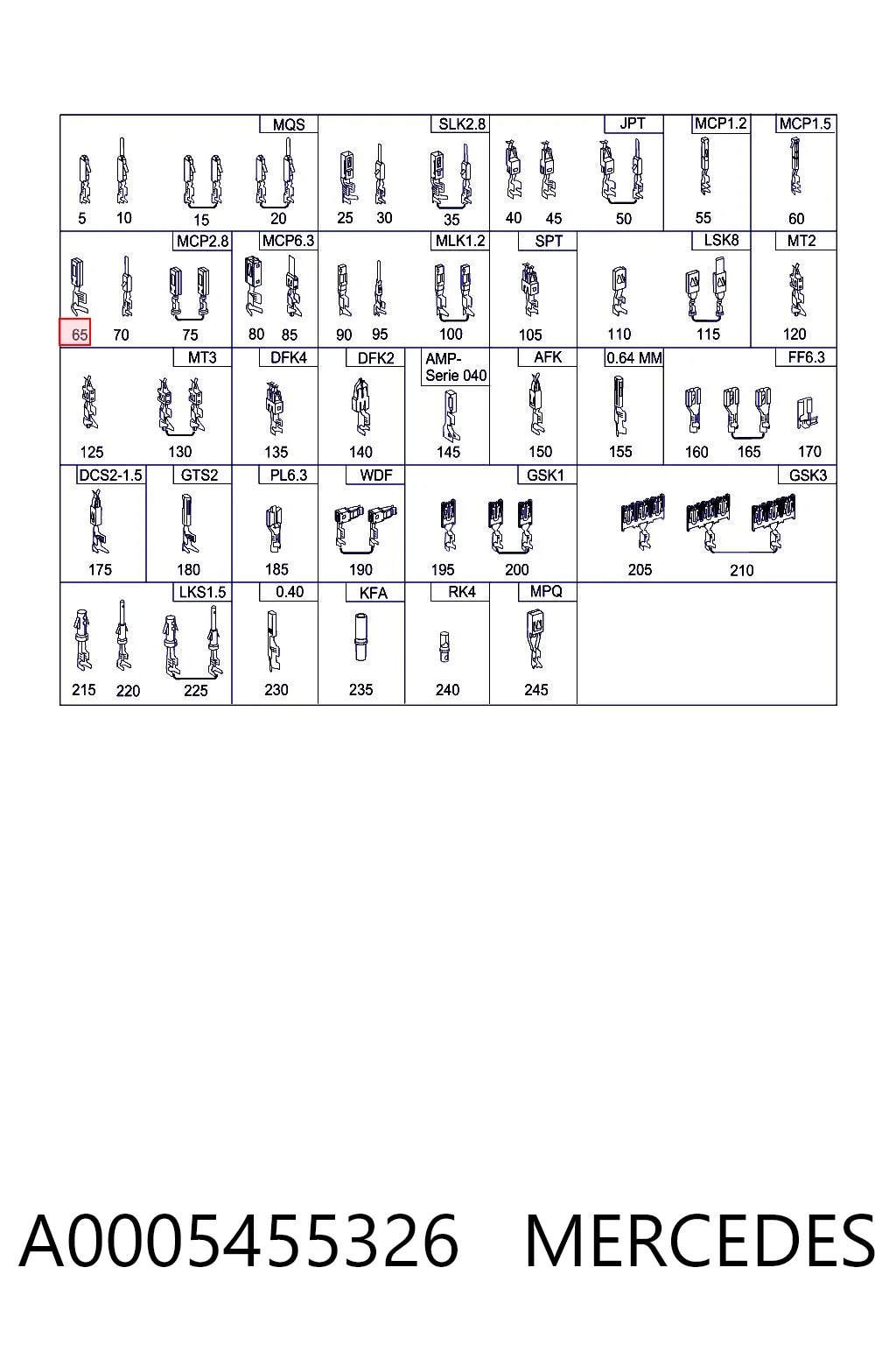 A0005455326 Mercedes