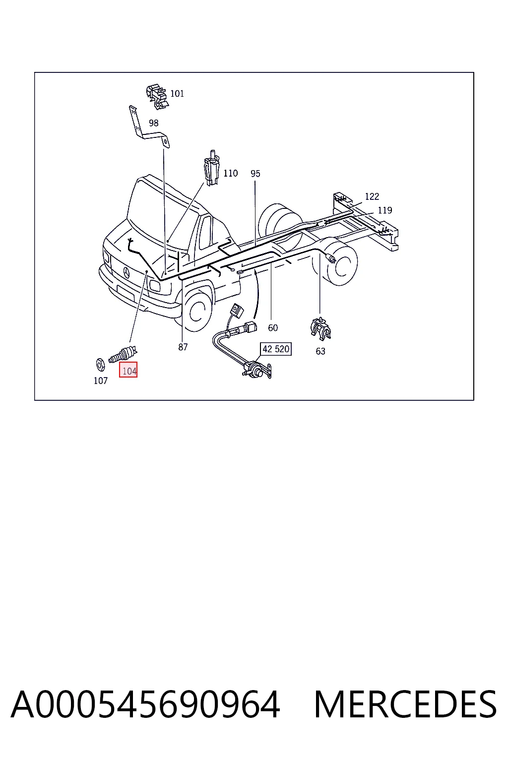 A000545690964 Mercedes