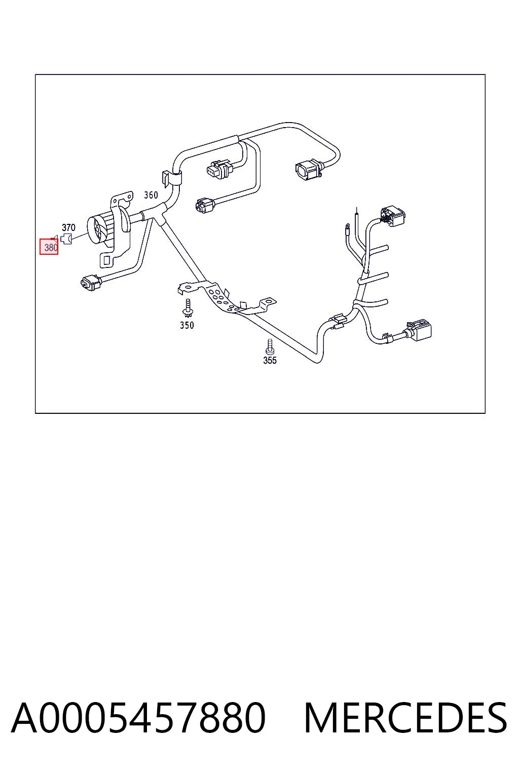 A0005457880 Mercedes
