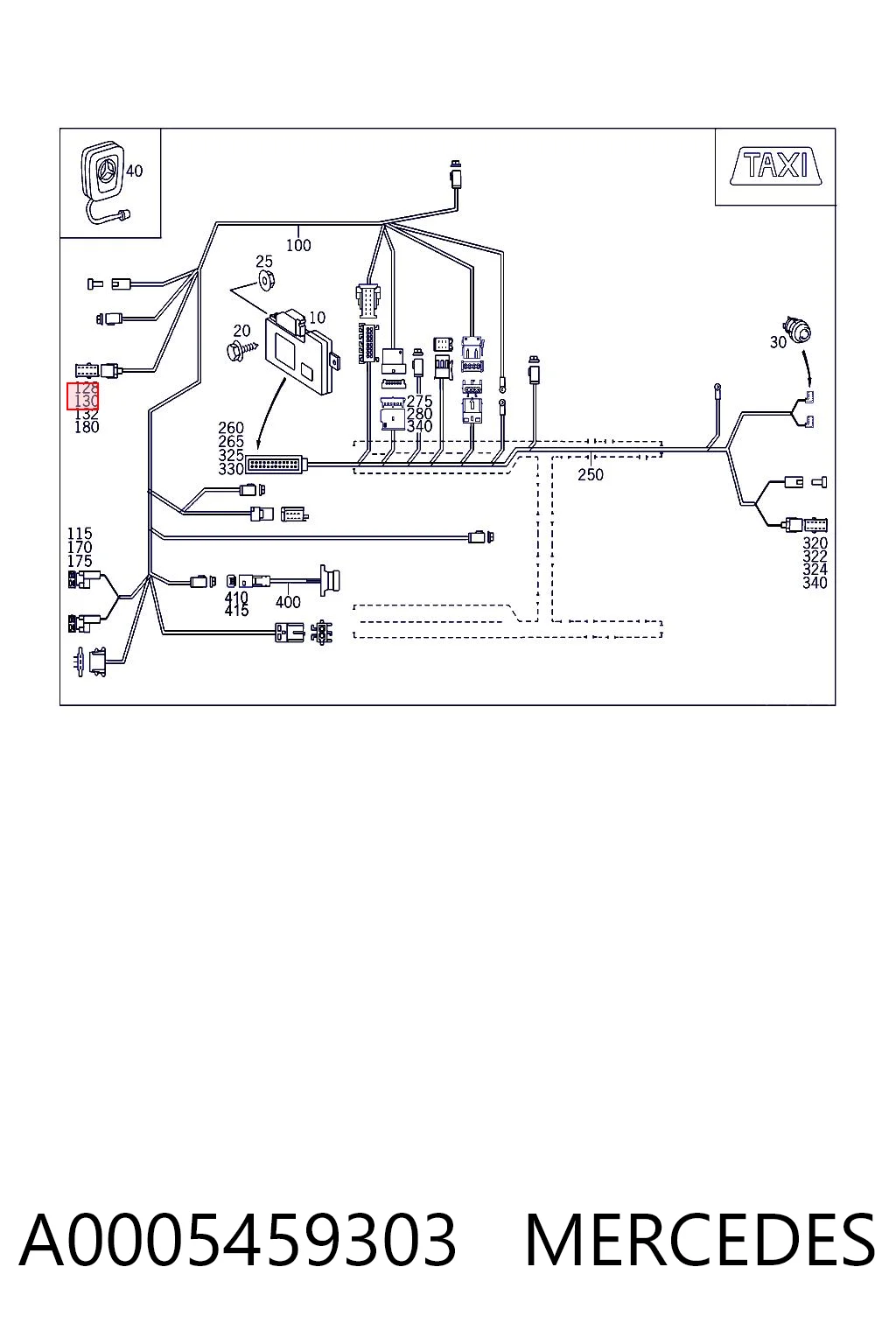 A0005459303 Mercedes