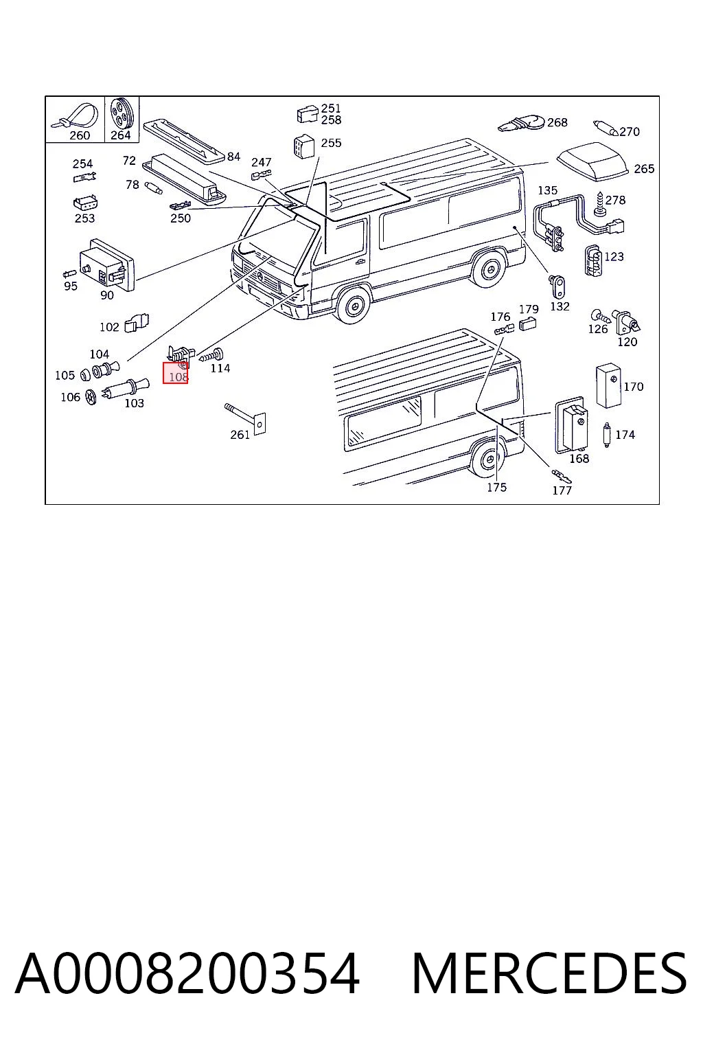 Sensor de fechamento de portas (interruptor de fim de carreira) General Motors 90057119 preço, a partir de 0,96 USD