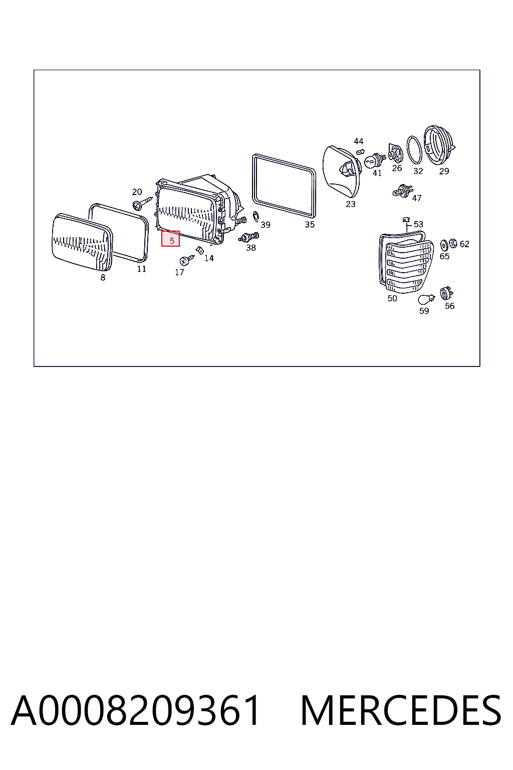 A0008209361 Mercedes