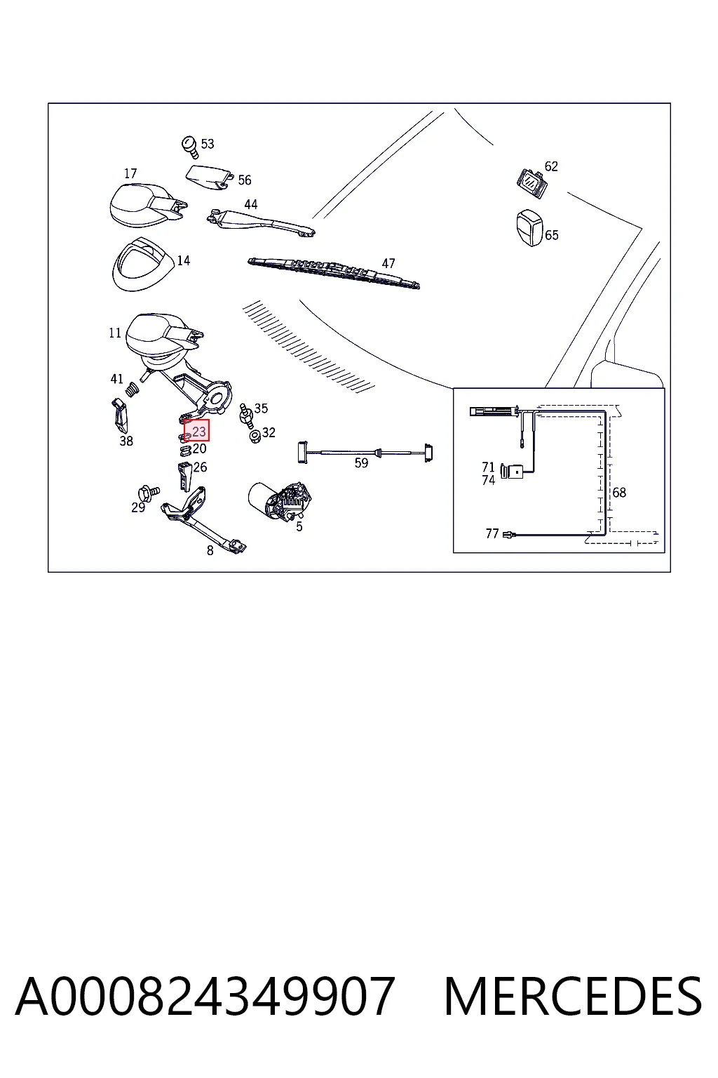 A000824349907 Mercedes