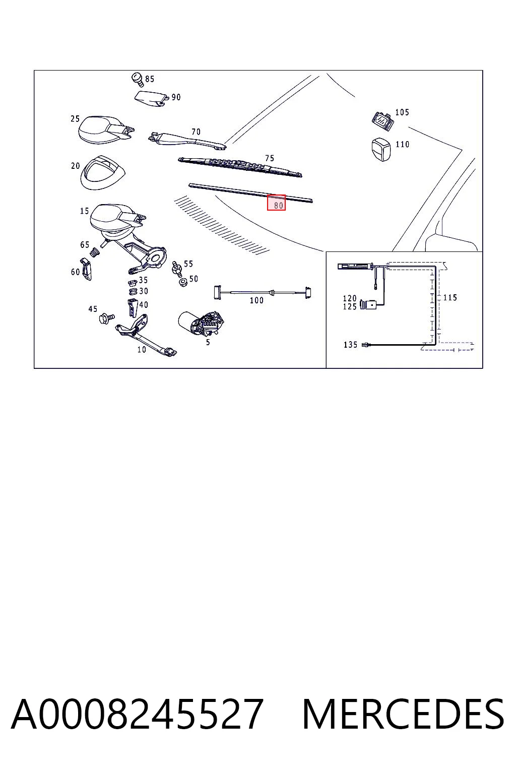 A0008245527 Mercedes