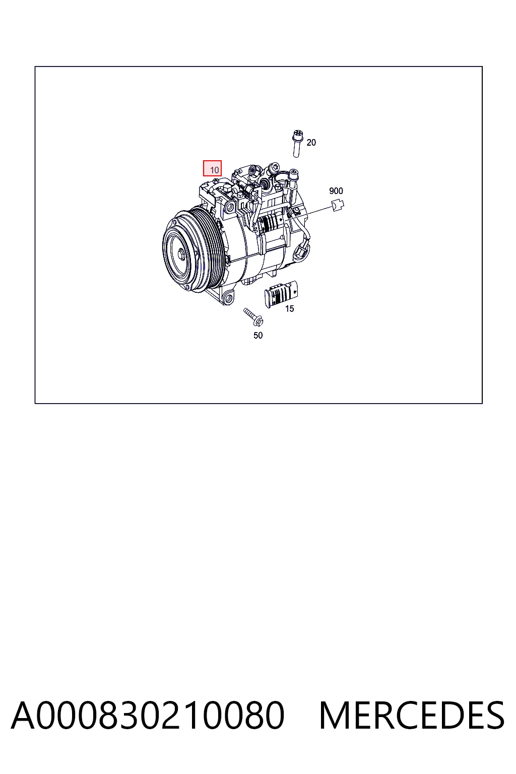 A000830210080 Mercedes