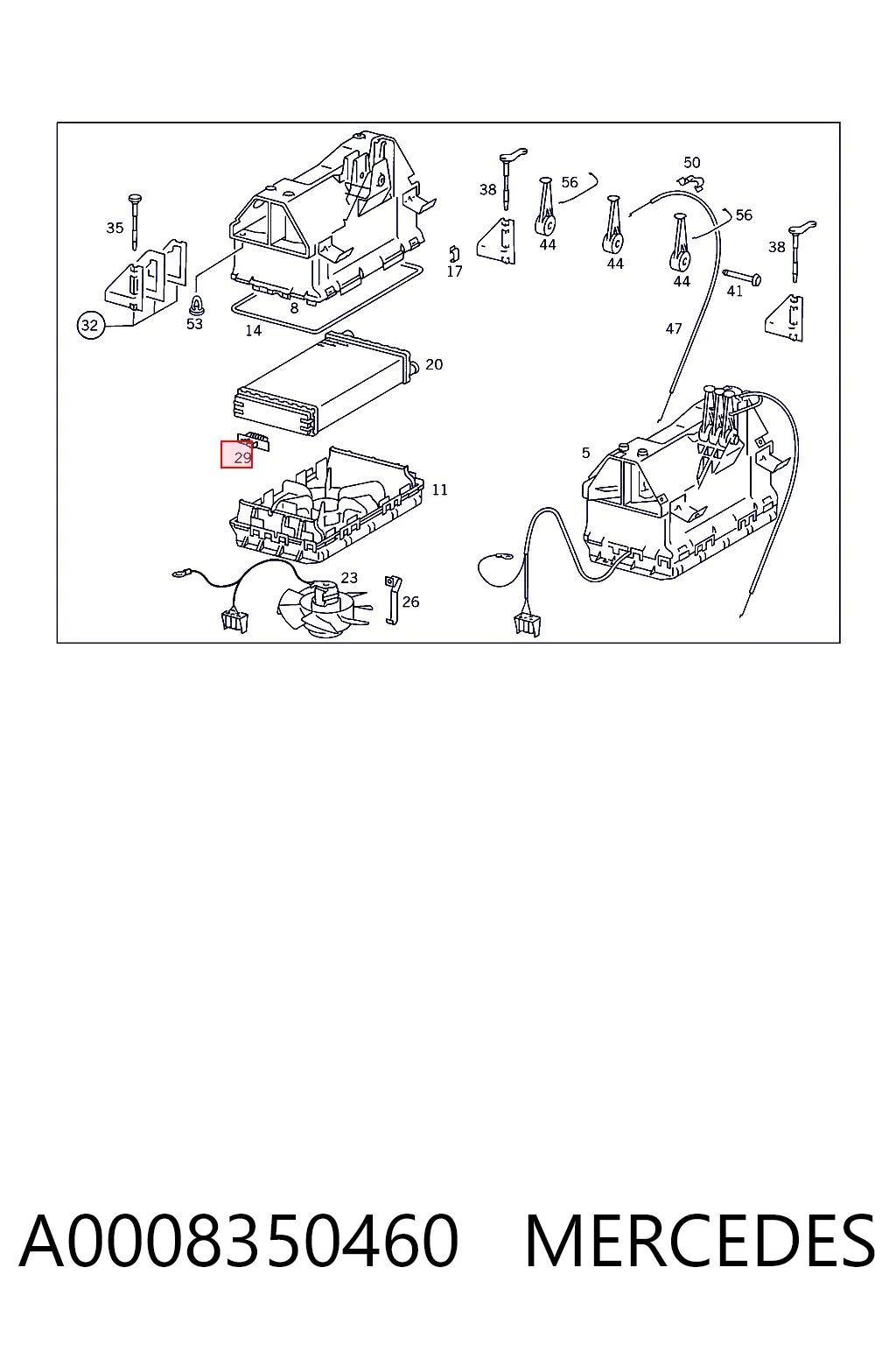 A0008350460 Mercedes