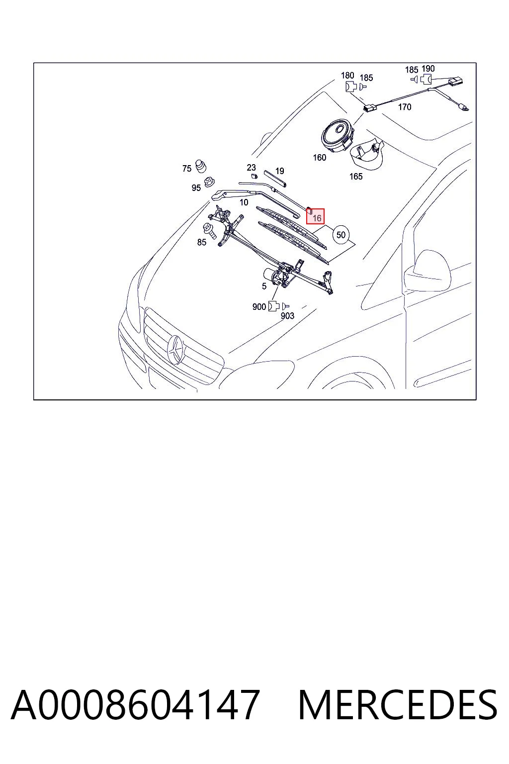 A0008604147 Mercedes