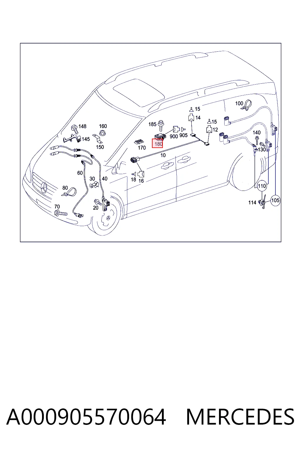 A000905570064 Mercedes