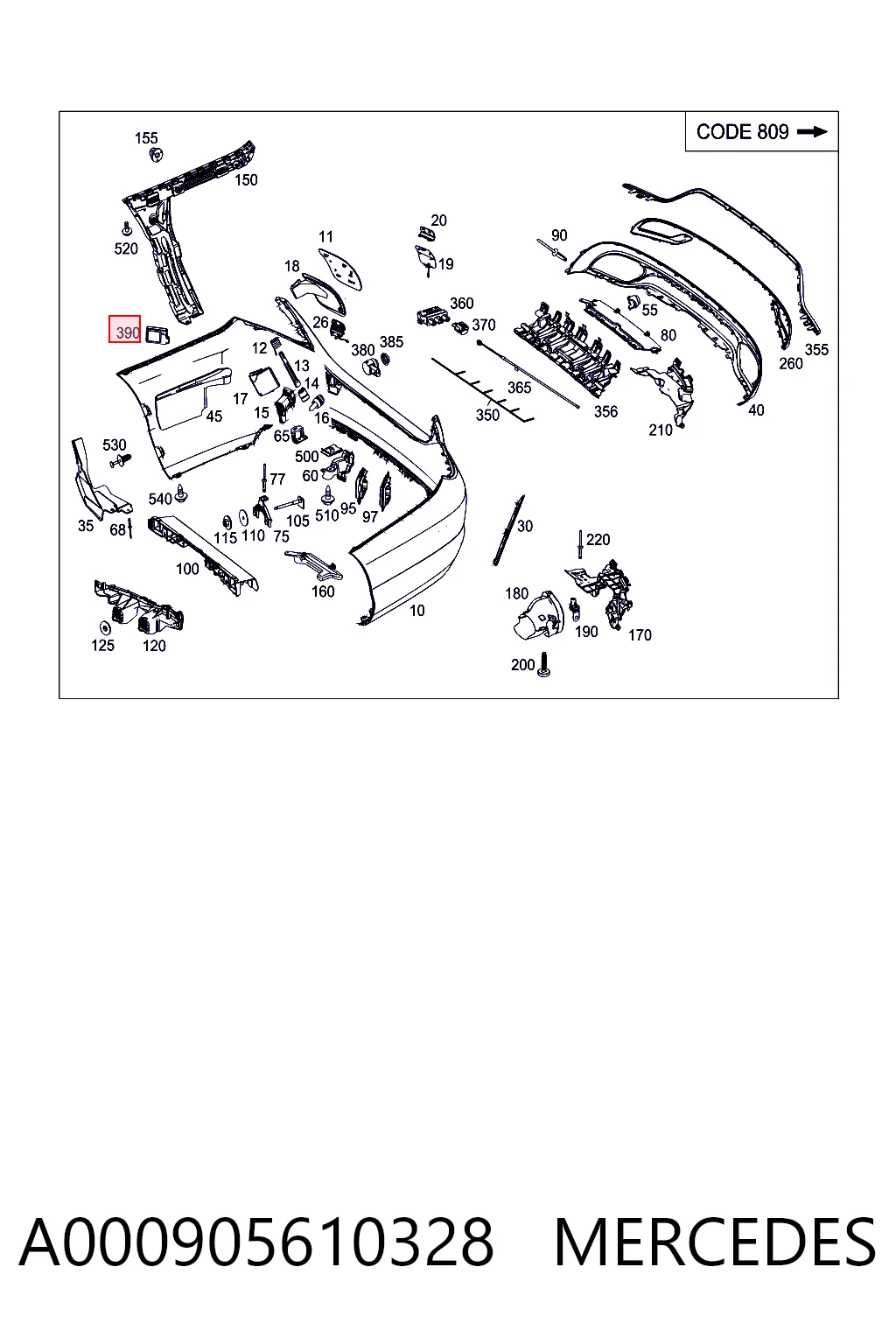 A000905610328 Mercedes
