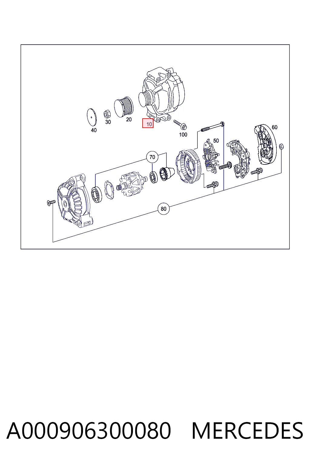 A000906300080 Mercedes