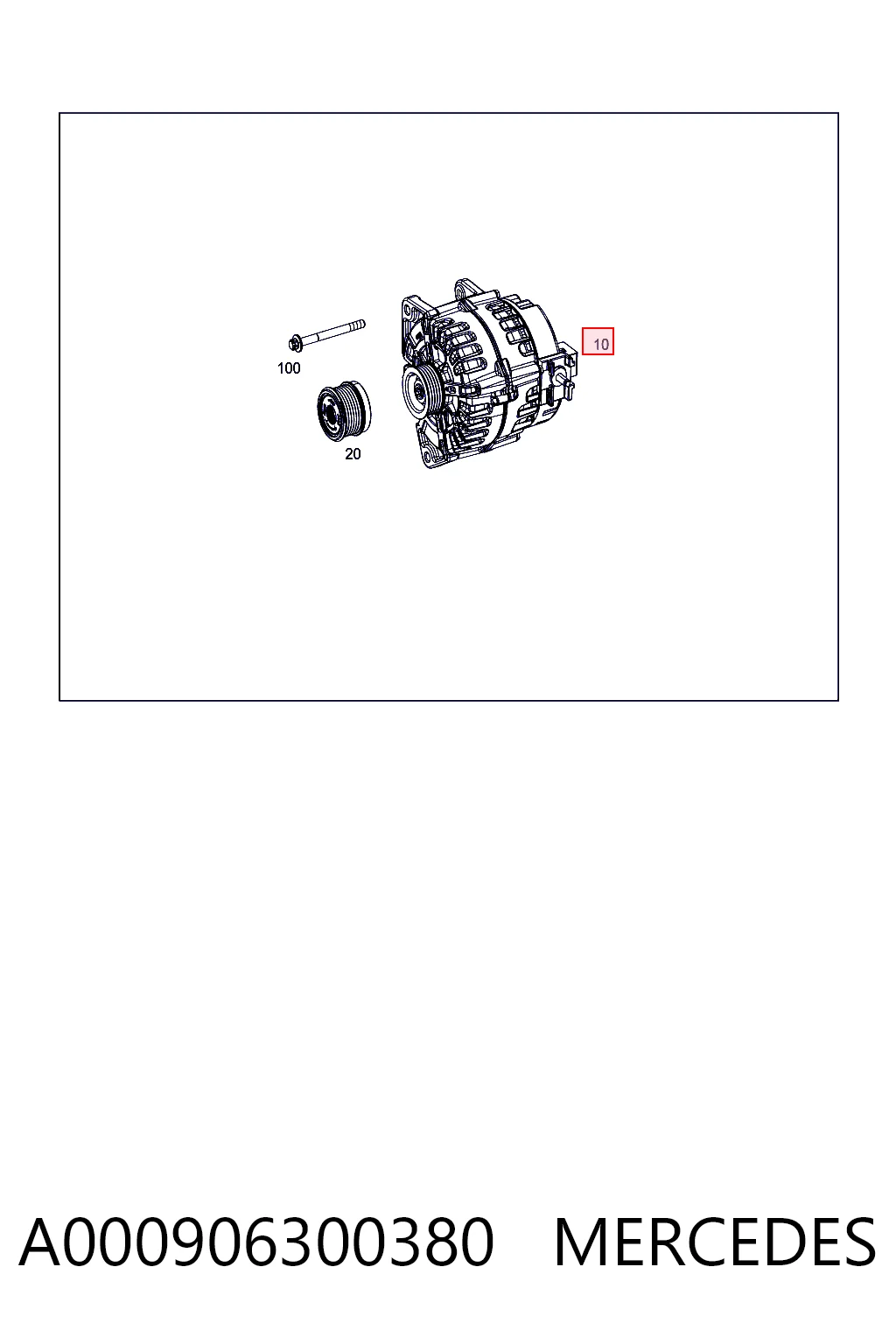 A000906300380 Mercedes