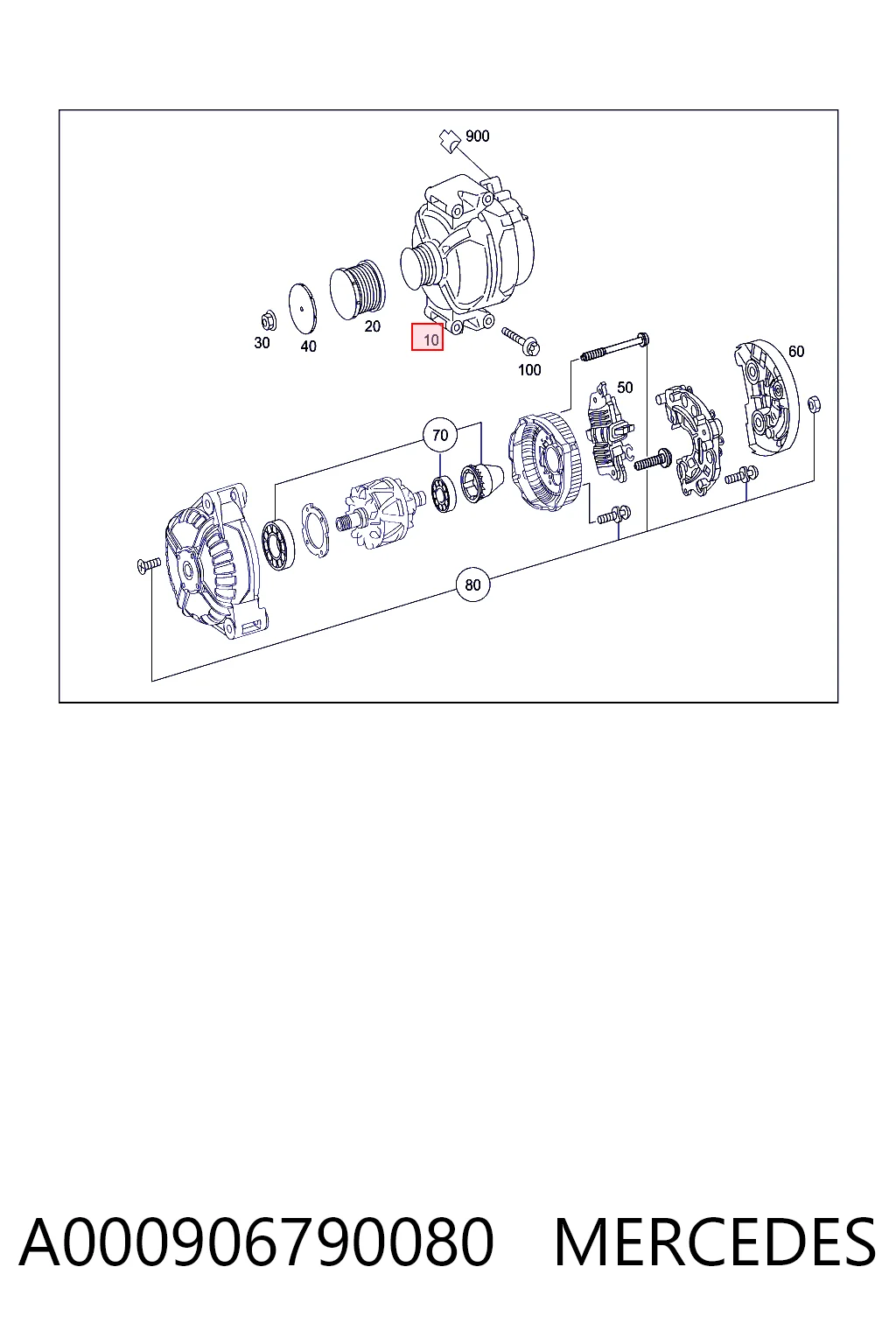 A000906790080 Mercedes