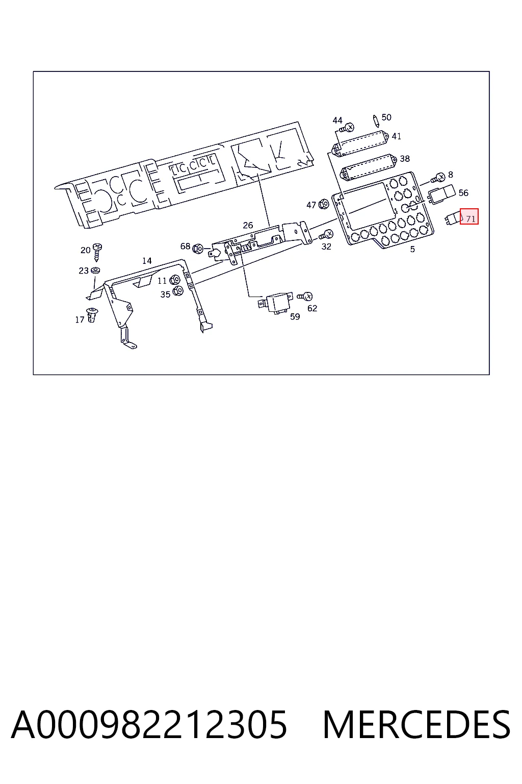A000982212305 Mercedes