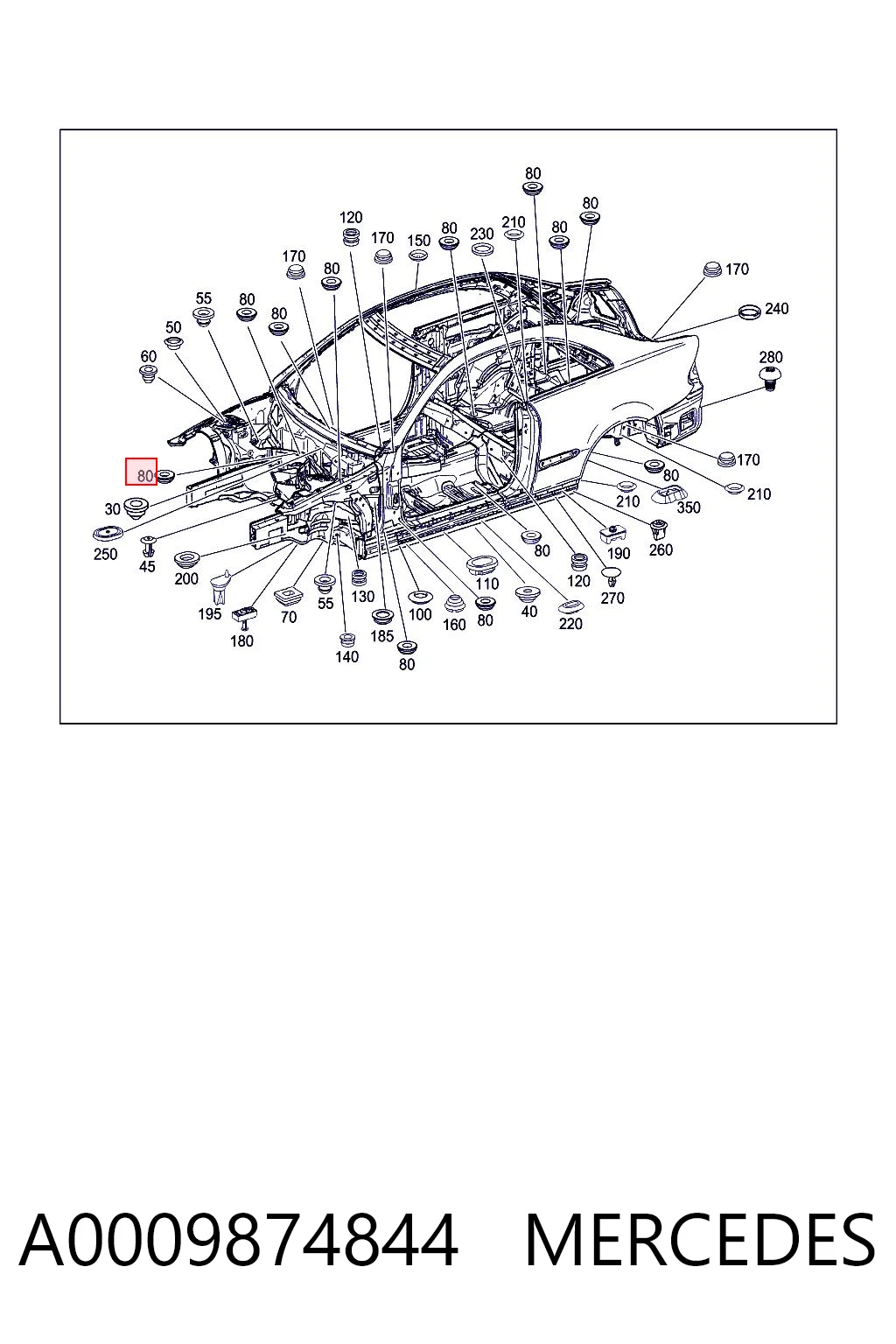  Tampa de tanque de fluido para lavador Mercedes E sedan (W211) (2002 - 2008) 
