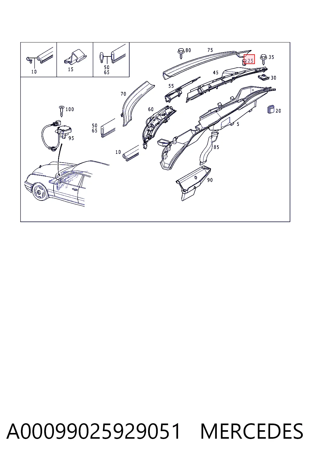 A00099025929051 Mercedes