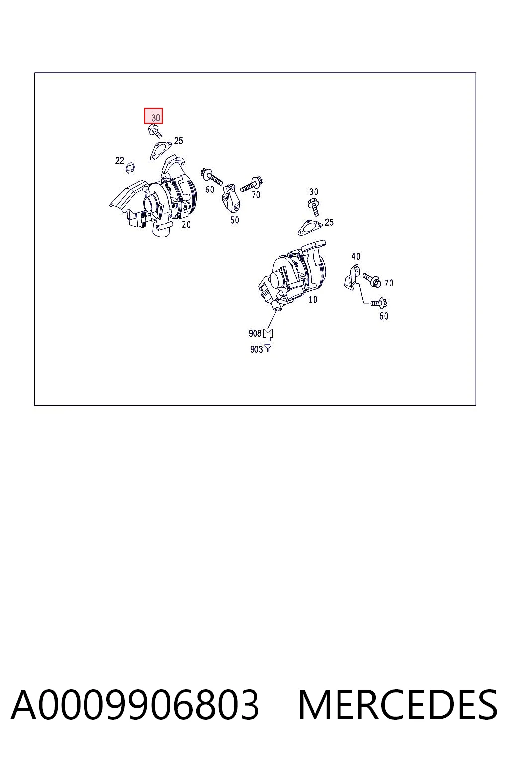 A0009906803 Mercedes