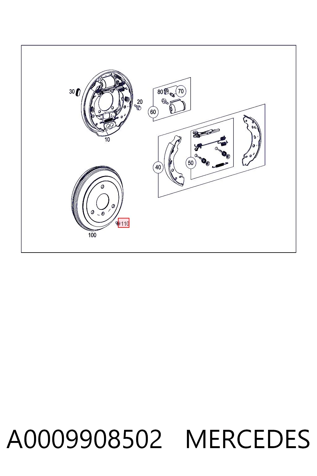 Parafuso do freio de disco 93600060140H Hyundai/Kia