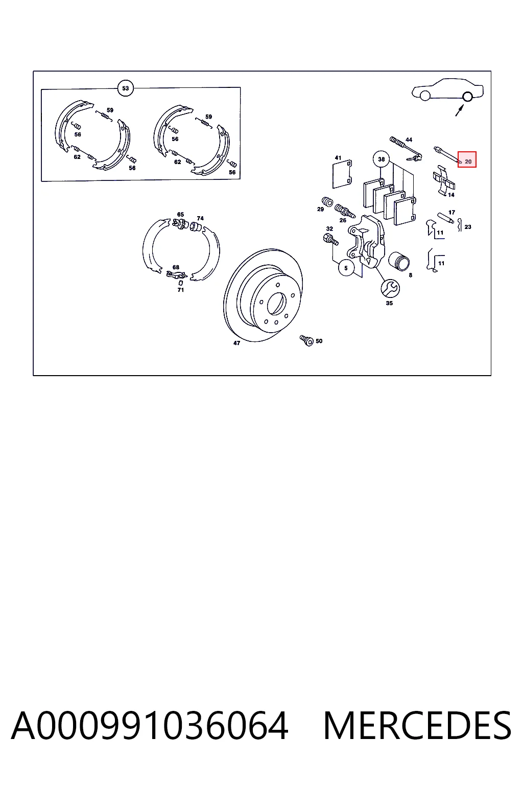 A000991036064 Mercedes